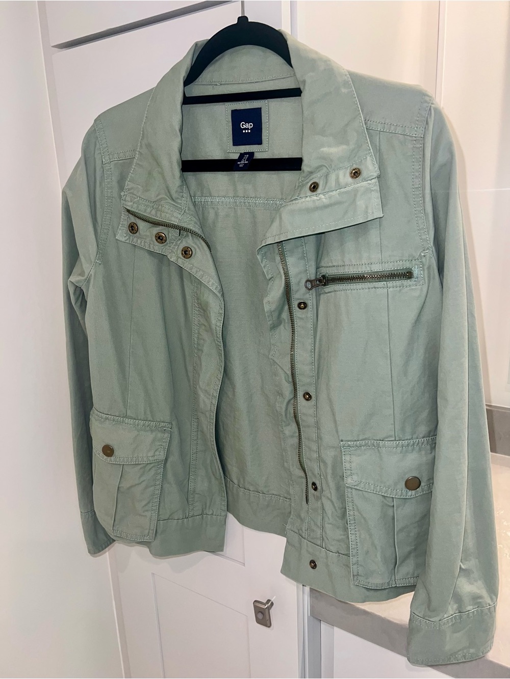 GAP Women's Sage Green Utility Jacket-NWOT GREAT DEAL